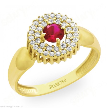 Anél de Formatura em Ouro Tradicional