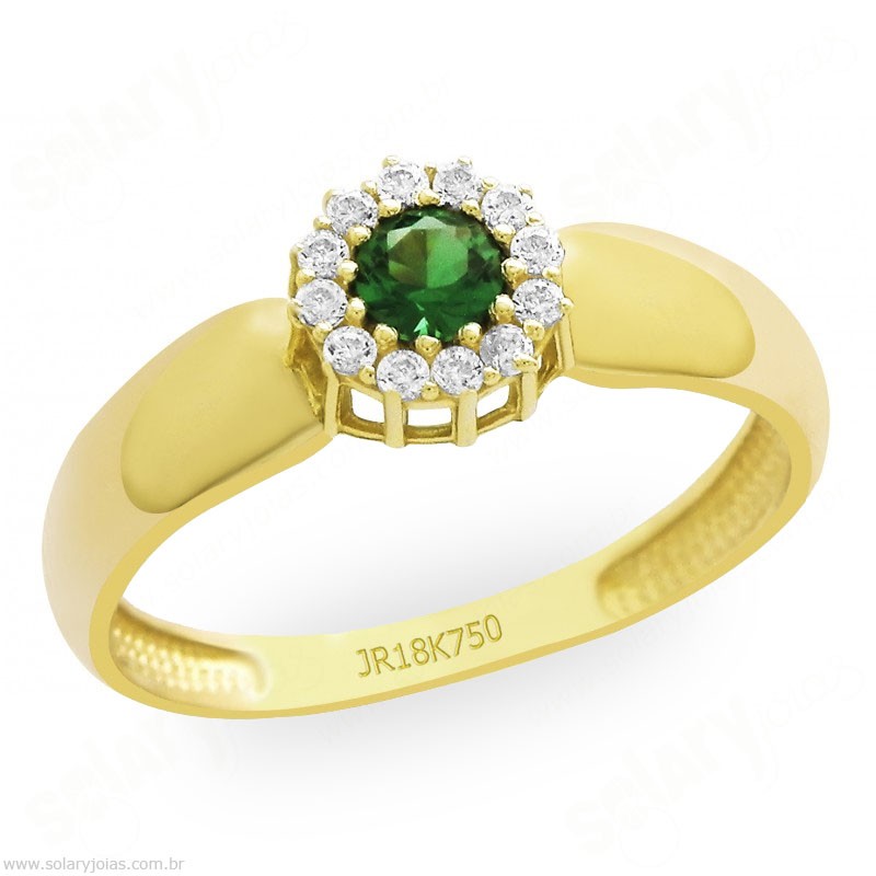 Anél de Formatura em Ouro Tradicional