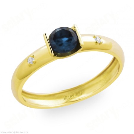 Anél de Formatura em Ouro Tradicional