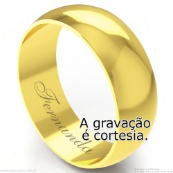 Aliança em Ouro 18k