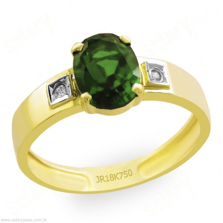 Anél de Formatura em Ouro Tradicional