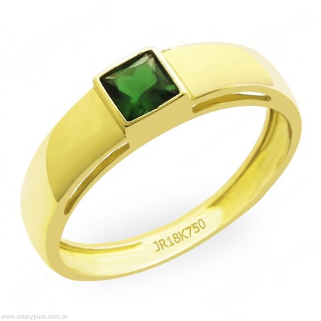 Anél de Formatura em Ouro Tradicional