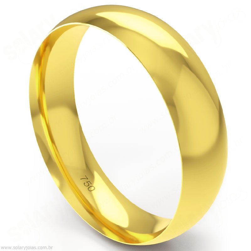 Aliança em Ouro 18k