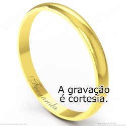 Aliança em Ouro 18k