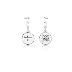 Berloque em Prata Salmo 23