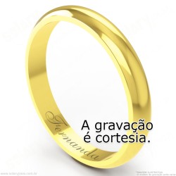 Aliança em Ouro 18k