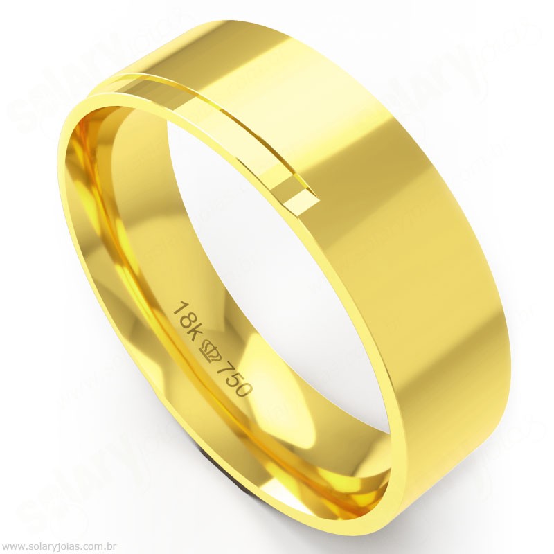 Aliança em Ouro 18k