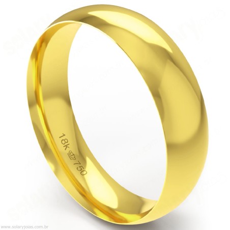 Aliança em Ouro 18k