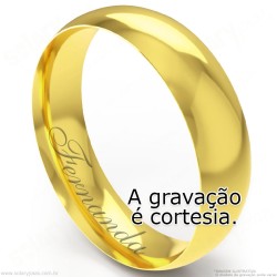 Aliança em Ouro 18k