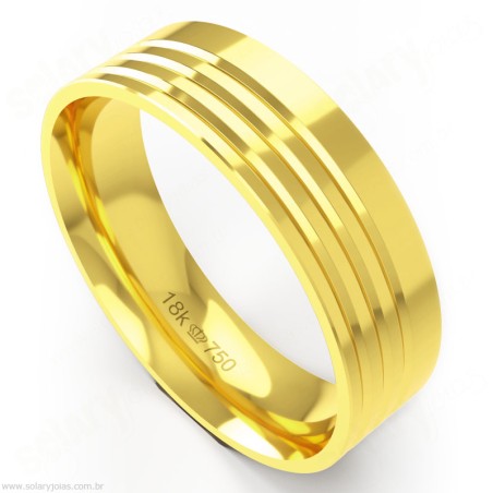 Aliança em Ouro 18k
