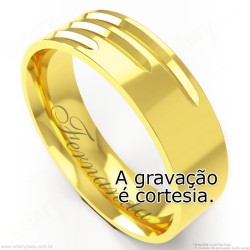 Aliança em Ouro 18k