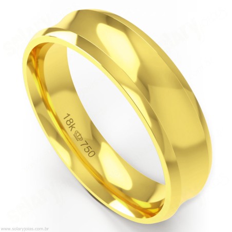 Aliança em Ouro 18k