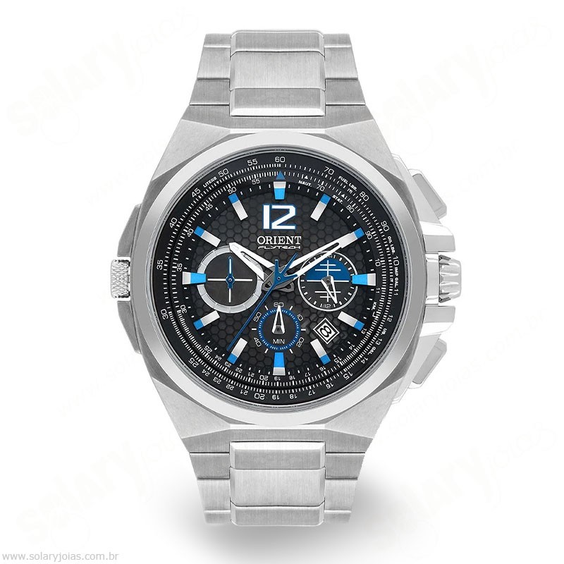 Relógio Orient FlyTech Solar Titanium