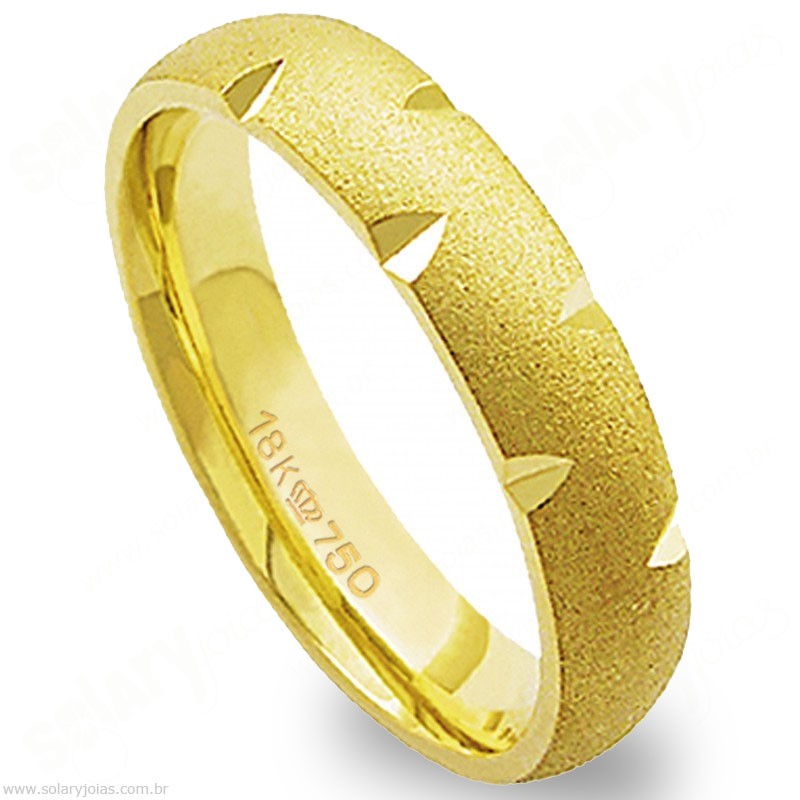 Aliança em Ouro 18k