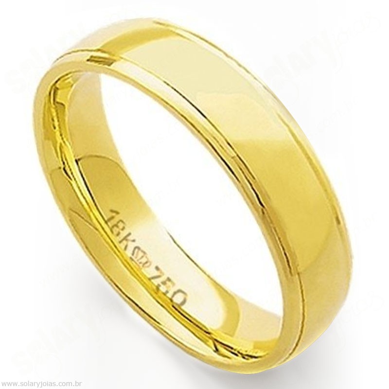 Aliança em Ouro 18k