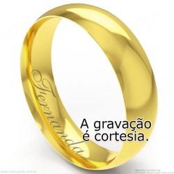 Aliança em Ouro 18k