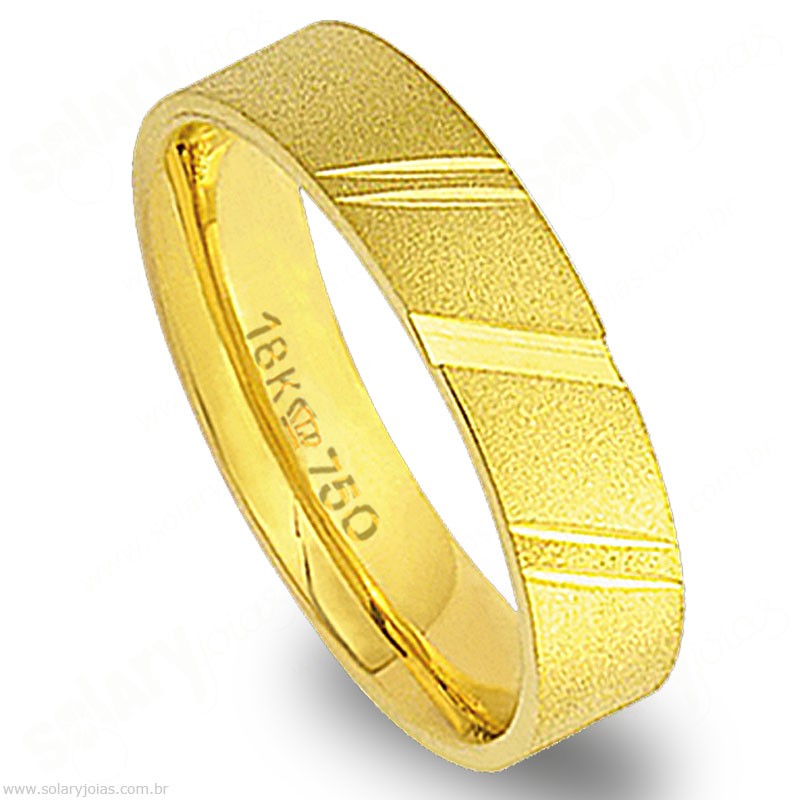Aliança em Ouro 18k