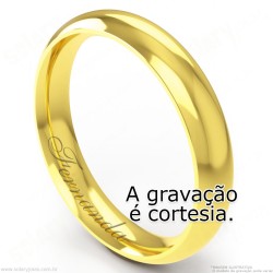 Aliança em Ouro 18k
