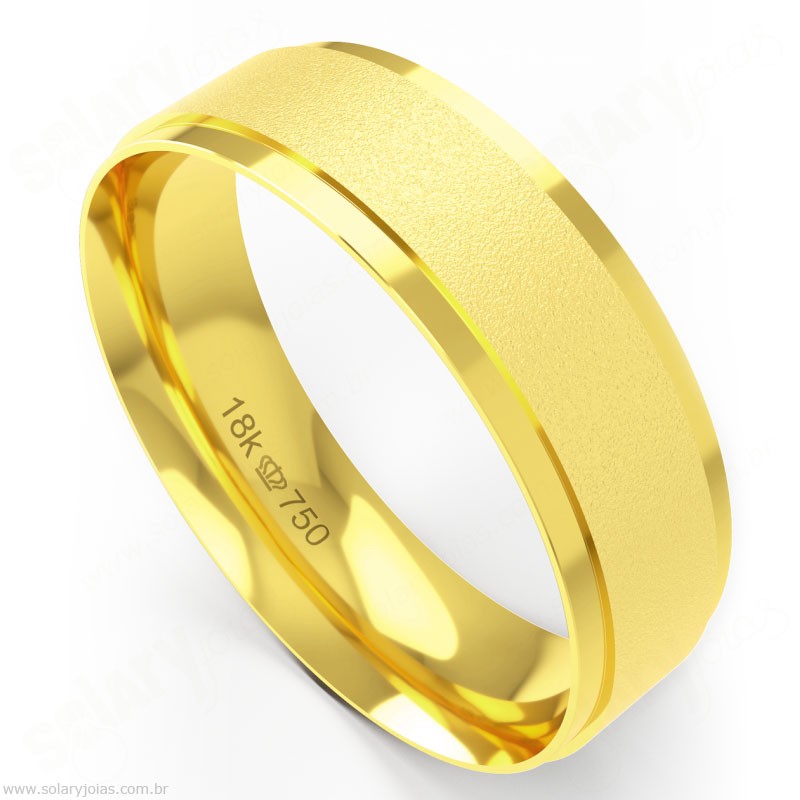 Aliança em Ouro 18k