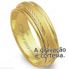 Aliança em Ouro 18k Bodas