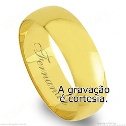 Aliança em Ouro 18k