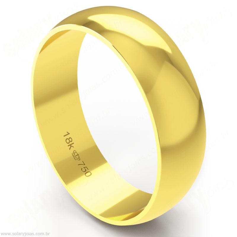 Aliança em Ouro 18k