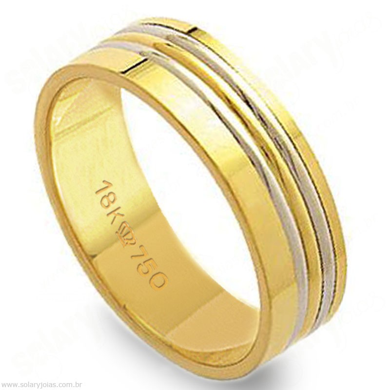 Aliança em Ouro 18k