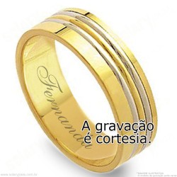 Aliança em Ouro 18k