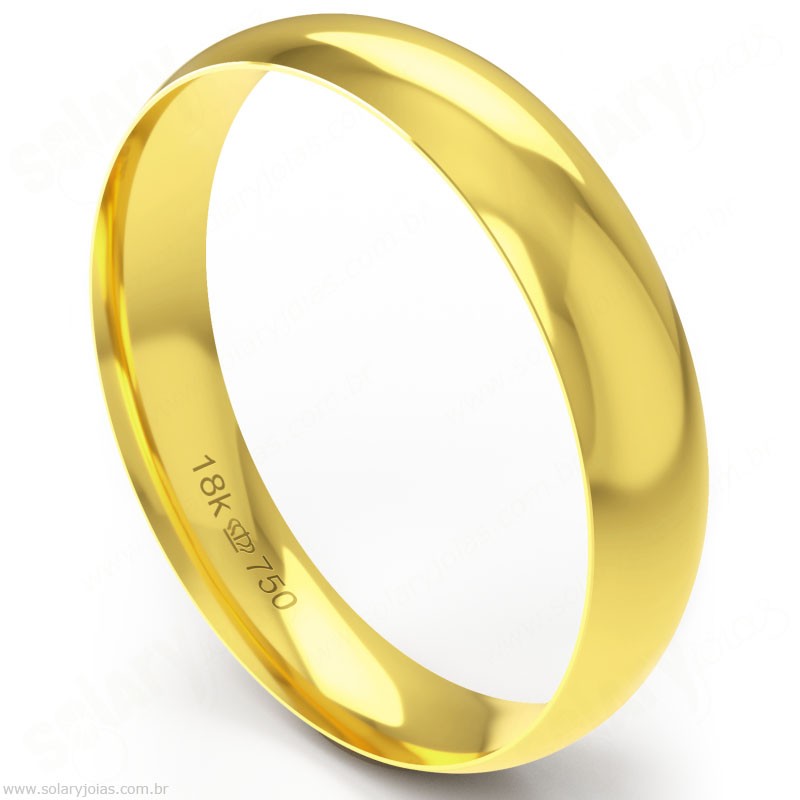 Aliança em Ouro 18k