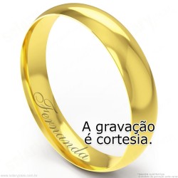 Aliança em Ouro 18k