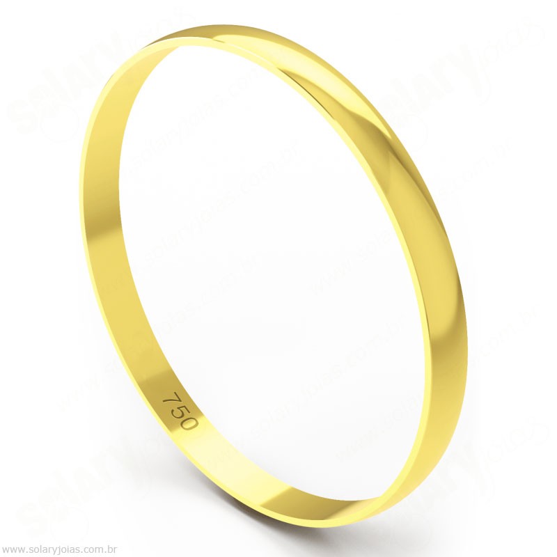 Aliança em Ouro 18k