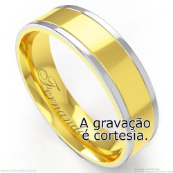 Aliança em Ouro 18k