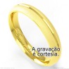 Aliança em Ouro 18k com Brilhante