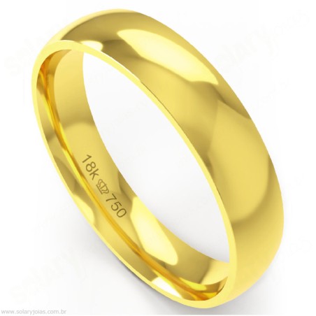 Aliança em Ouro 18k