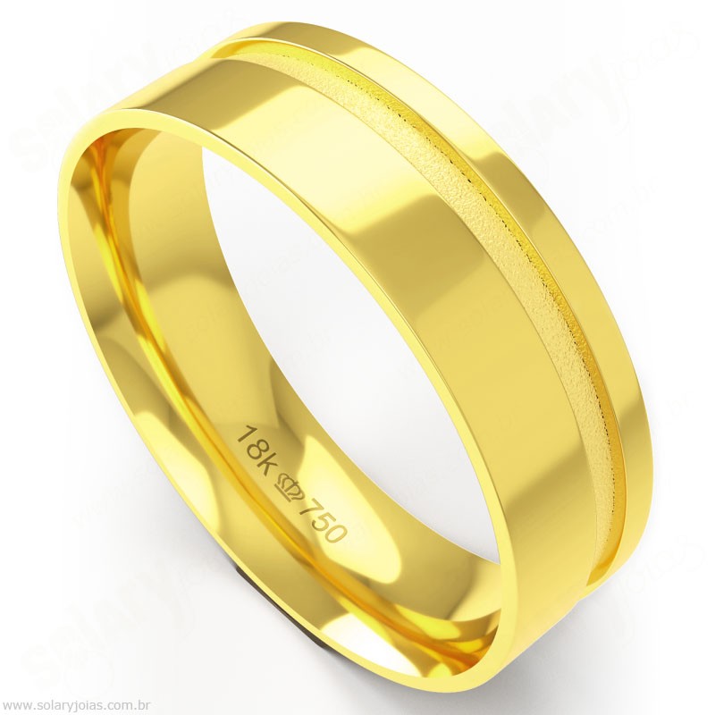 Aliança em Ouro 18k