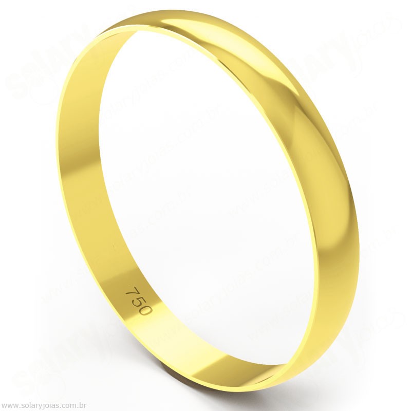 Aliança em Ouro 18k