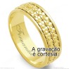 Aliança em Ouro 18k Bodas