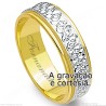 Aliança em Ouro 18k Bodas