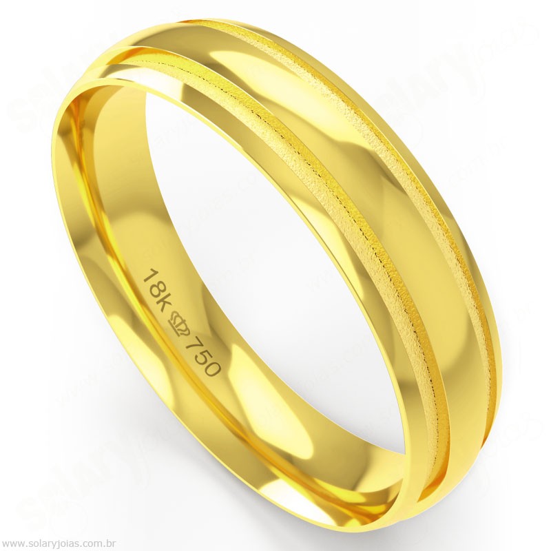Aliança em Ouro 18k