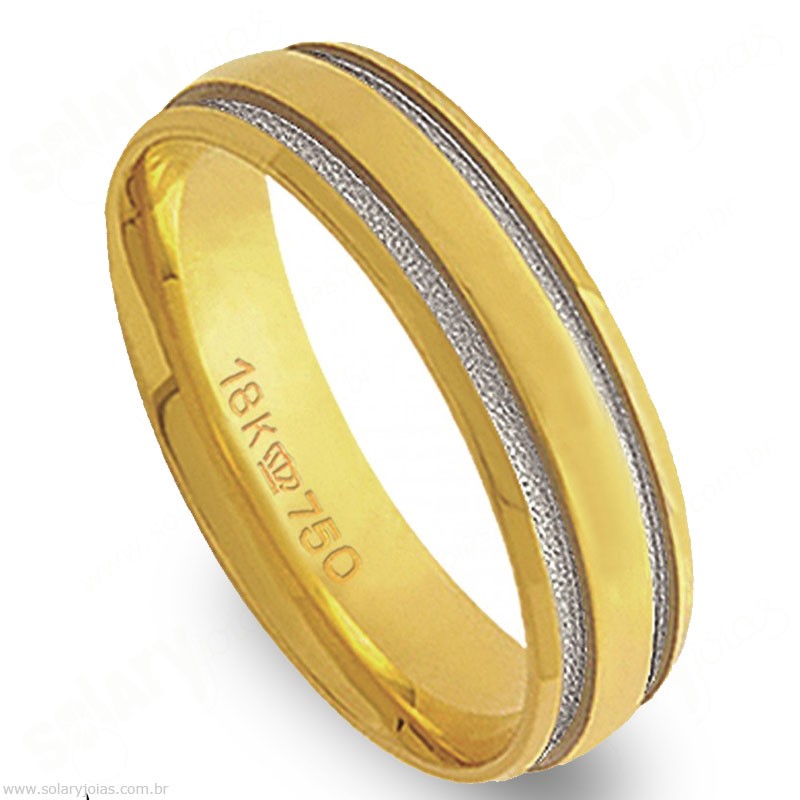 Aliança em Ouro 18k