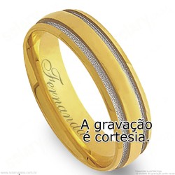 Aliança em Ouro 18k