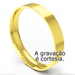 Aliança em Ouro 18k