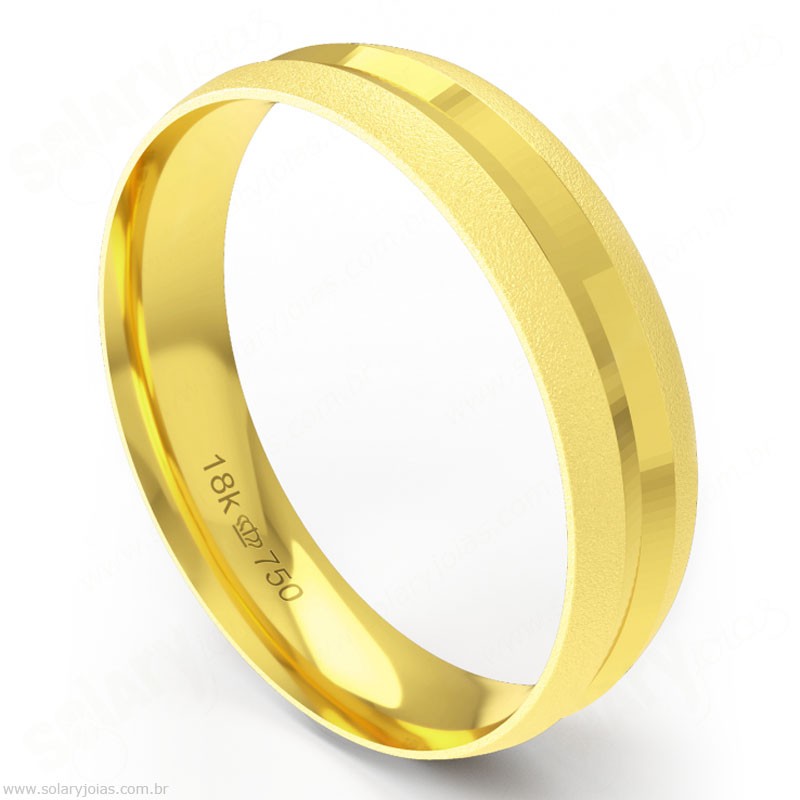 Aliança em Ouro 18k