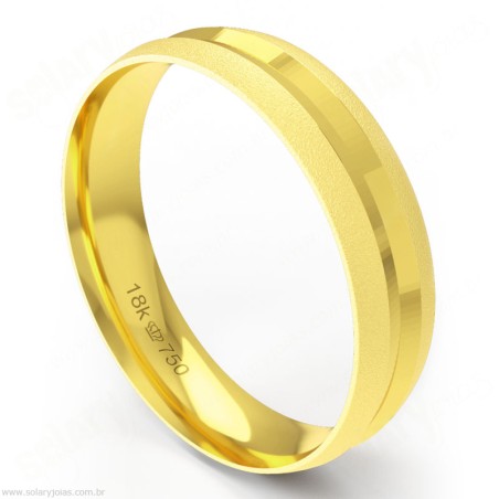 Aliança em Ouro 18k