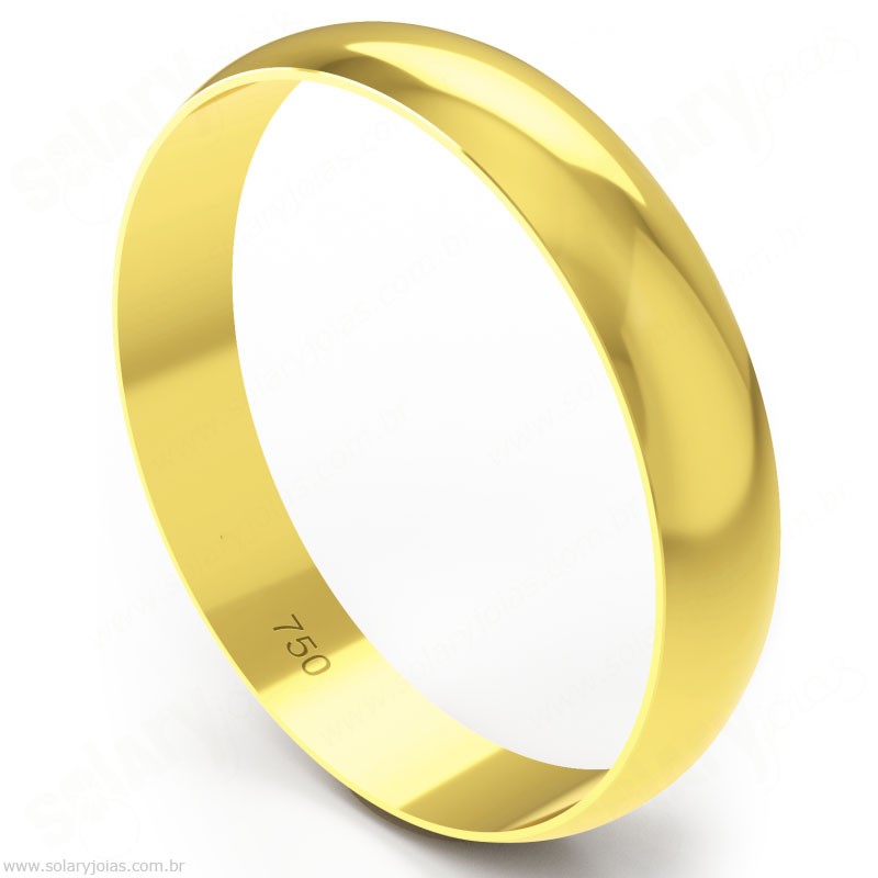 Aliança em Ouro 18k