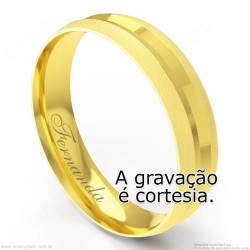 Aliança em Ouro 18k