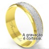 Aliança em Ouro 18k Bodas