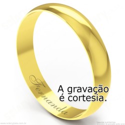 Aliança em Ouro 18k