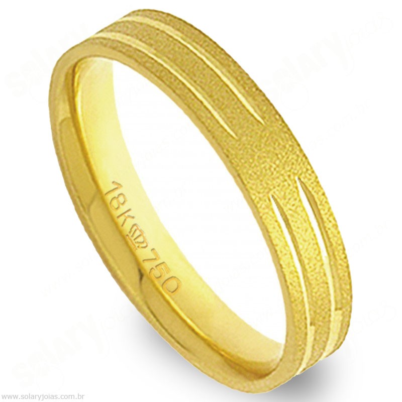 Aliança em Ouro 18k