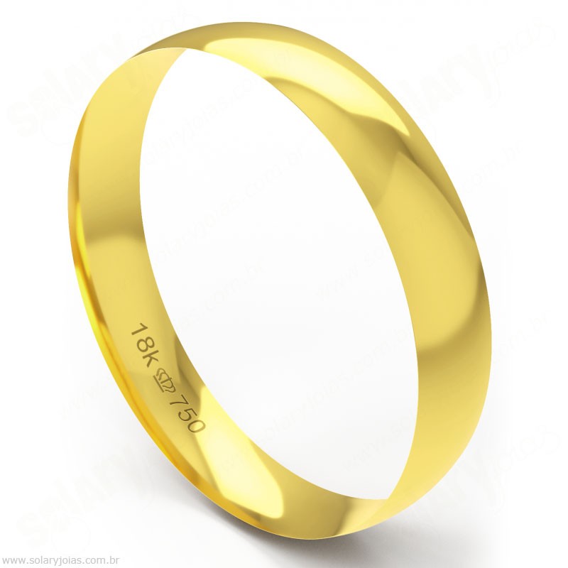 Aliança em Ouro 18k